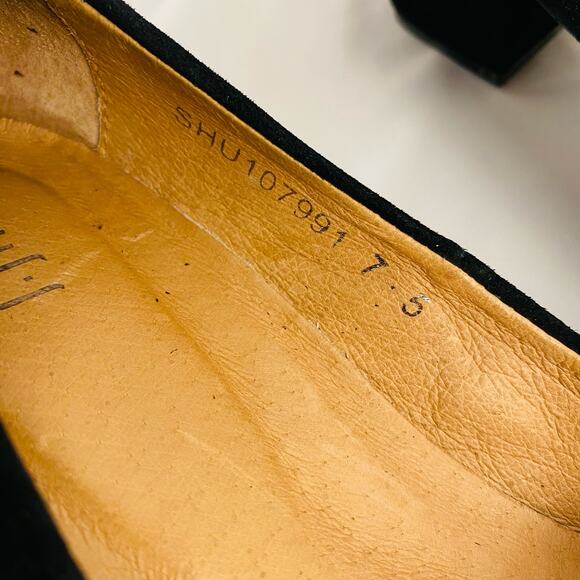 J. Jill Black‎ Suede Classic Round Toe Block Heel 7.5 - Picture 5 of 9